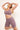 טייצים לספורט צבע סגול Biker - JUV ACTIVEWEAR