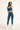 טייץ ארוך לנשים כחול Unicorn - JUV ACTIVEWEAR