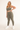 טייצים ספורט צבע ארוך ירוק זית Charm - JUV ACTIVEWEAR